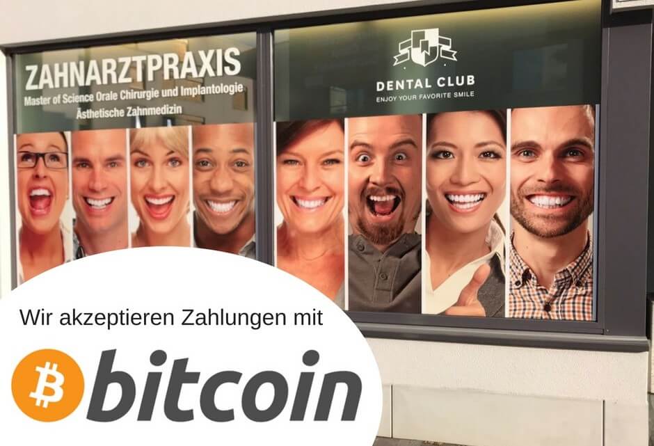 Dental Club Akzeptiert Alle Kryptowährungen!